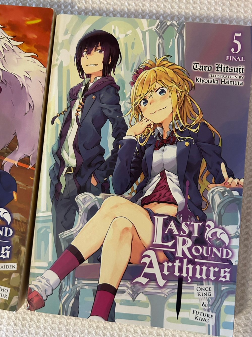 Last Round Arthurs Manga Lot Vol 1, 3 & 5 Yen Press English Softcover - Picture 4 of 9